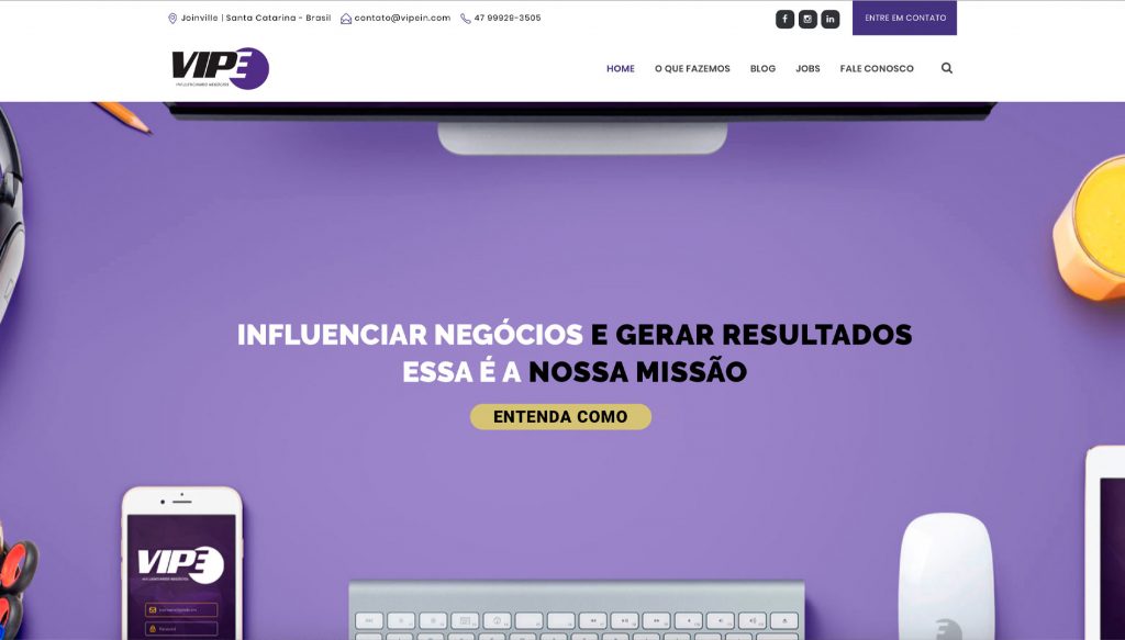 Vipe - Influenciando Negócios